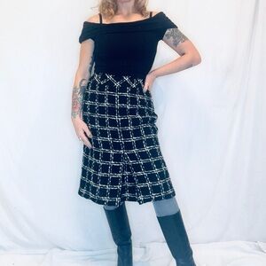 1960s Holt Renfrew Tweed Skirt